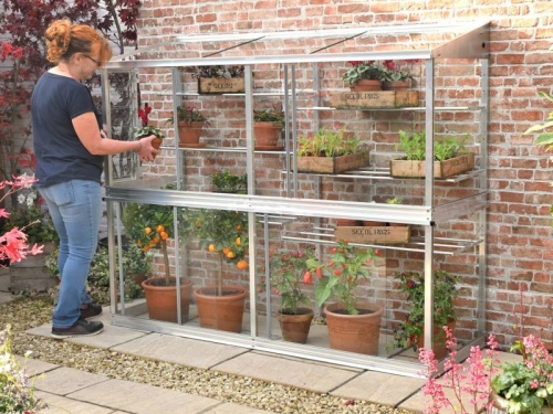 Access 2'-1'' x 6'-0'' Full Growhouse Lean To