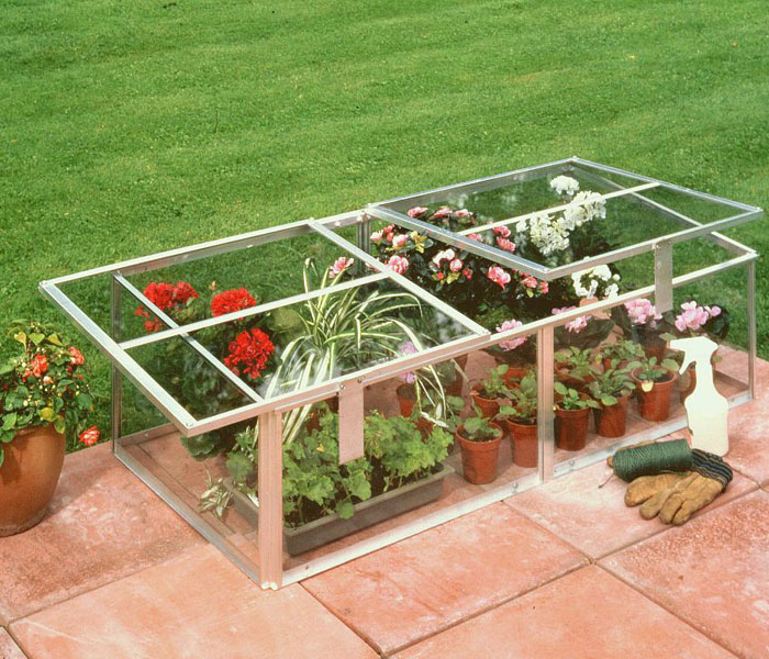 4x2 Halls Cold Frame South West Greenhouses