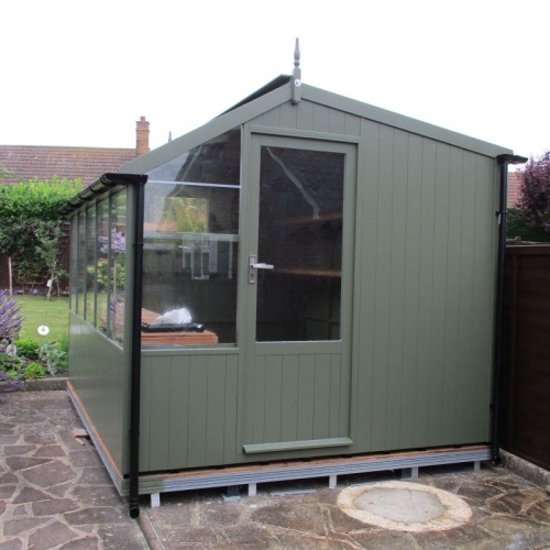 Swallow 8'-9 x 12'-7 Rook Potting Shed
