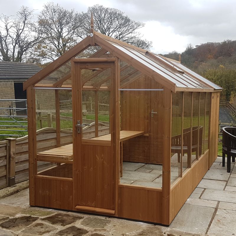 Swallow 6x10 combination shed