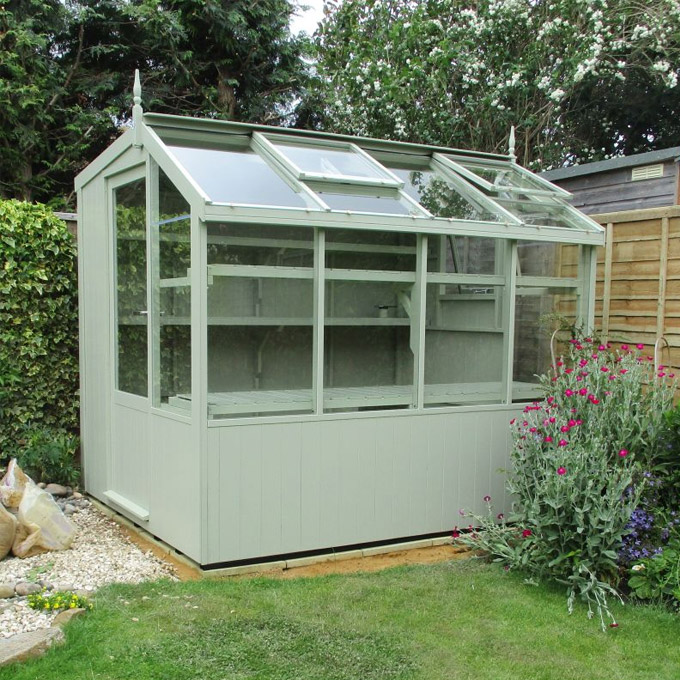 where to put and which way to face a potting shed