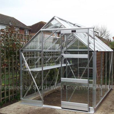 6x8 Elite craftsman aluminium greenhouse