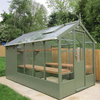 greenhouse shed combo