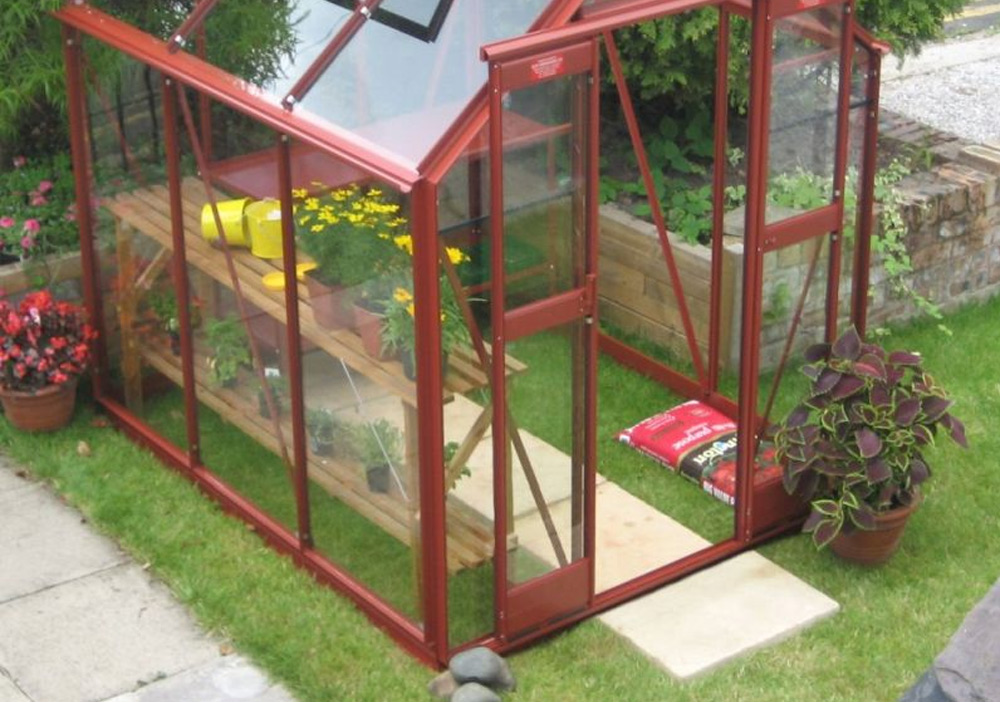 greenhouse on soil