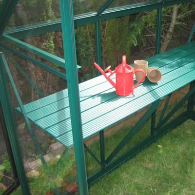 Elite Edge 8x16 Greenhouse - Pent Roof