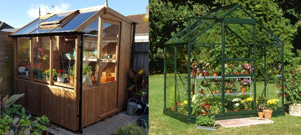 potting shed vs greenhouse
