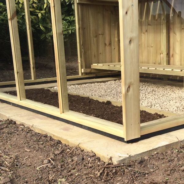 potting shed wooden frame