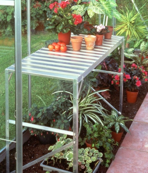 1 Tier Halls Greenhouse Staging