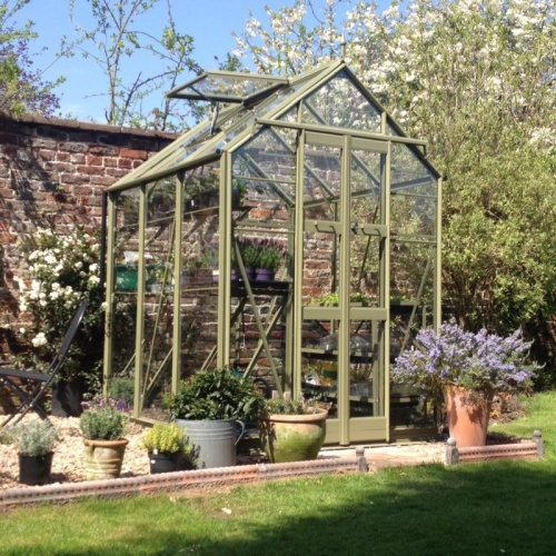 Elite Powder Coated Streamline Greenhouses