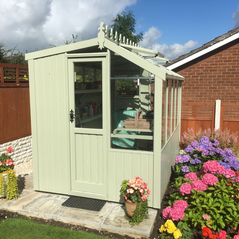 Clearview 6x14 Suffolk Wooden Potting Shed-Buy Online