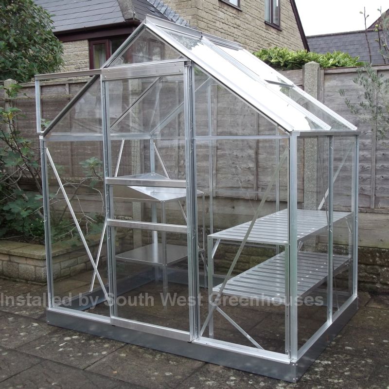 6x4 halls silver popular greenhouse