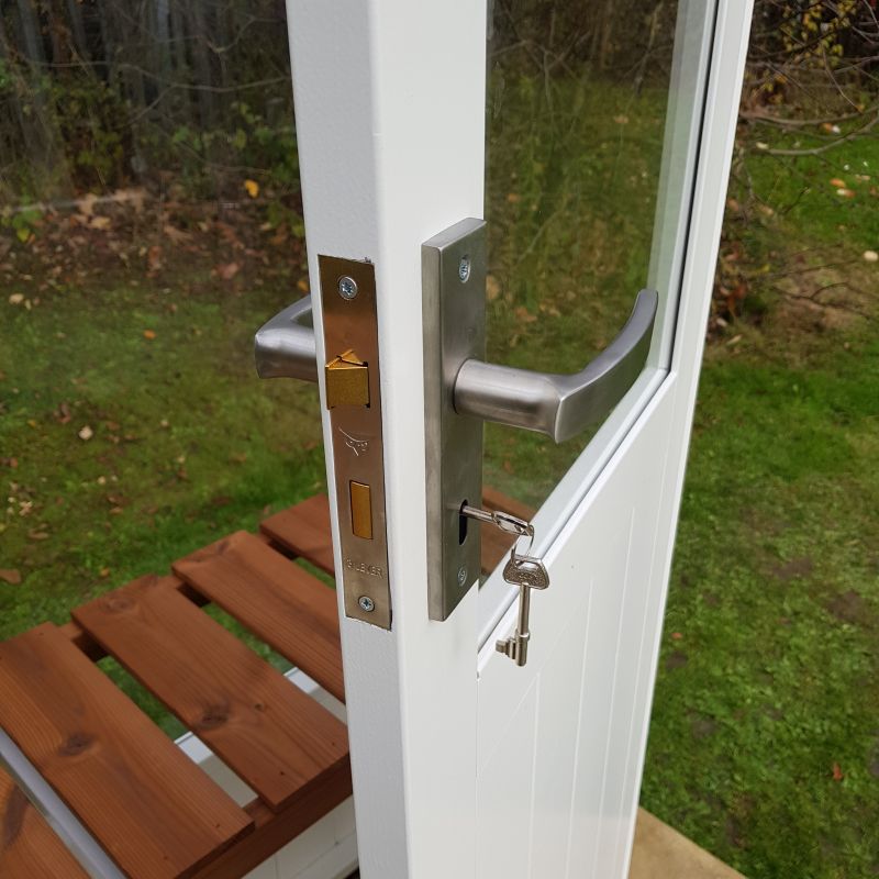 Swallow 4x8 Wooden Lark Greenhouse