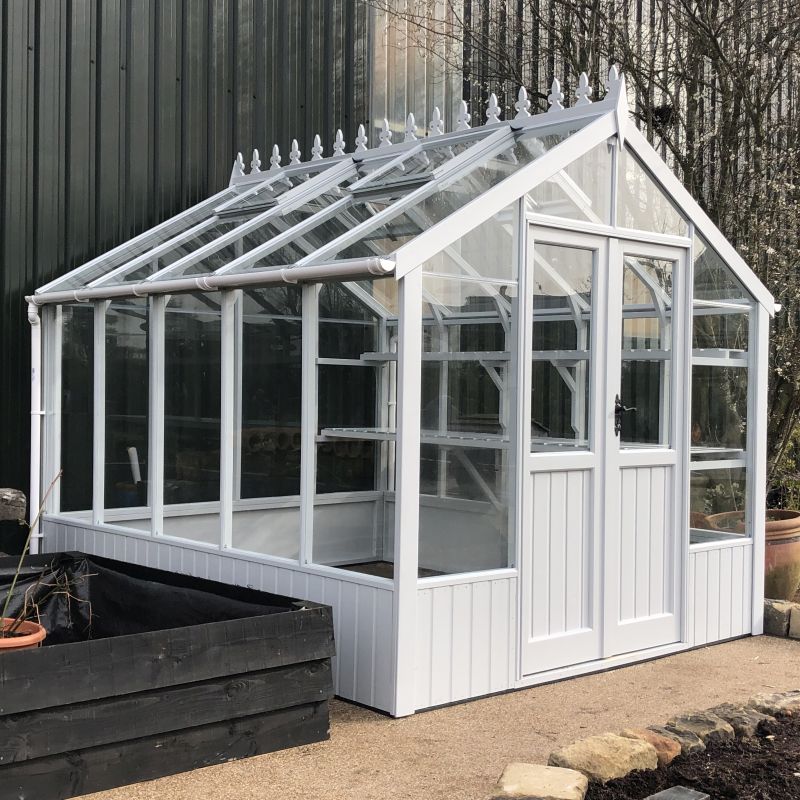 Clearview 7x10 Cheshire Wooden Greenhouse South West Greenhouses