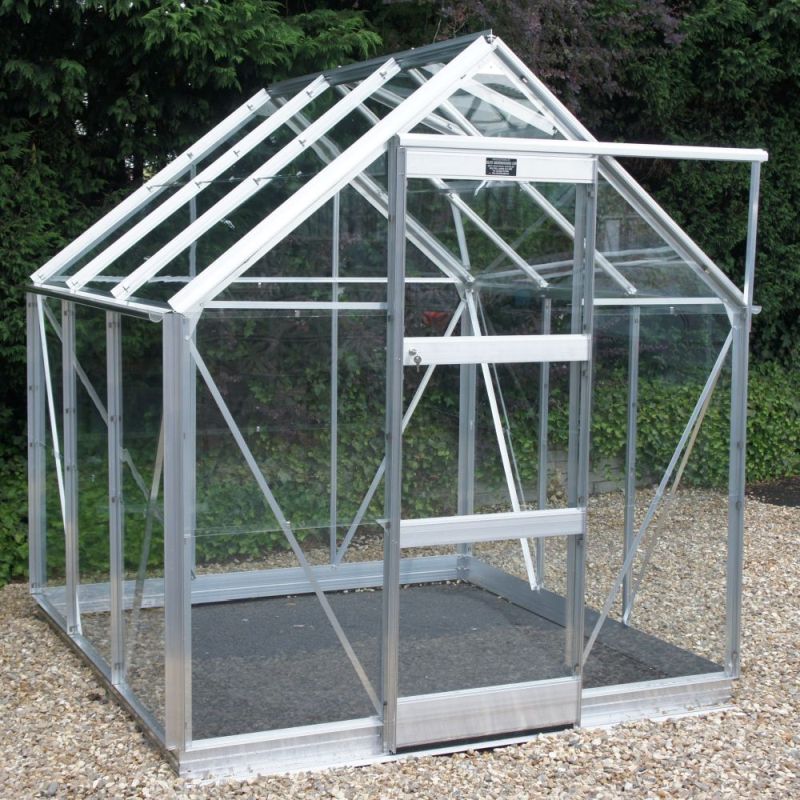 6x6 Elite Craftsman Aluminium Greenhouse South West Greenhouses