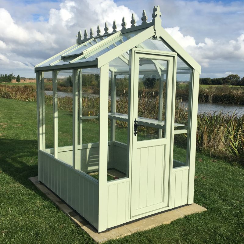 4x4 Clearview Sussex Wooden Greenhouse