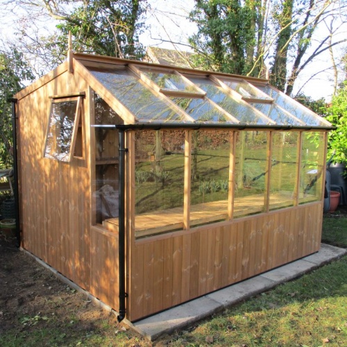 Swallow 8'-9 x 10'-5 Rook Potting Shed