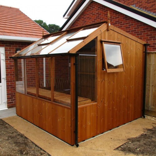 Swallow 8'-9 x 8'-4 Rook Potting Shed